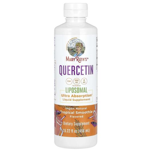 Основное фото товара Кверцетин, Quercetin Liposomal Tropical Smoothie, 450 мл