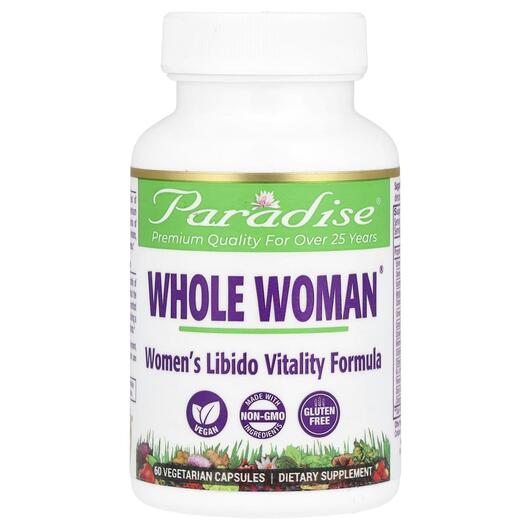 Основное фото товара Whole-Woman Sensual Fire Libido Formula, Поддержка Либидо, 60 Veг