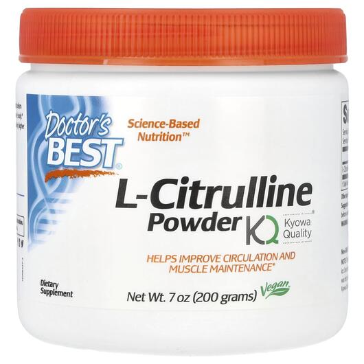 Основное фото товара Doctor's Best, L-Цитруллин в порошке, L-Citrulline Powder, 2