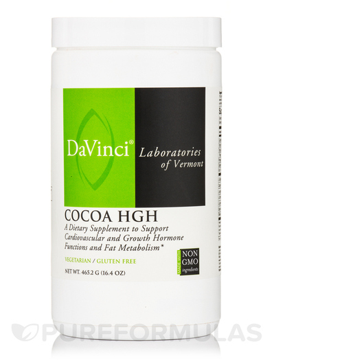 Основное фото товара DaVinci Laboratories, Гормон роста Гипофиз, Cocoa HGH, 465.2 г