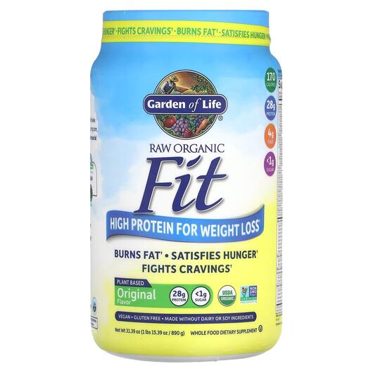 Основное фото товара RAW Organic Fit High Protein for Weight Loss, Контроль веса, 890 
