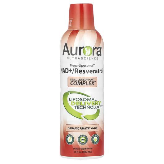 Основне фото товара Mega-Liposomal NAD+/Resveratrol, Ліпосомальний NAD+, 480 мл