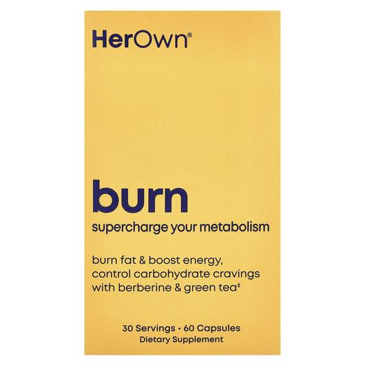 Основное фото товара Her Own, Контроль веса, Boost Burn & Energize, 60 капсул