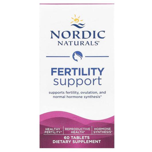 Основное фото товара Nordic Naturals, Поддержка Либидо, Fertility Support, 60 таблеток