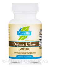 Organic Lithium 5 mg Литий Priority One 100 капсул