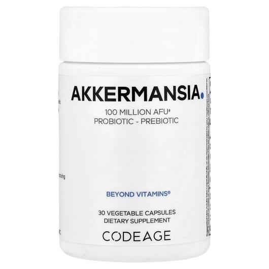 Основное фото товара CodeAge, Аккермансия, Akkermansia, 30 капсул