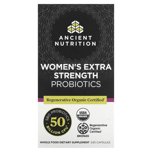 Основное фото товара Women's Extra Strength Probiotics, Пробиотики для женщин, 60