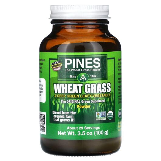 Основне фото товара Wheat Grass Powder, Паростки пшениці Вітграсс, 100 г