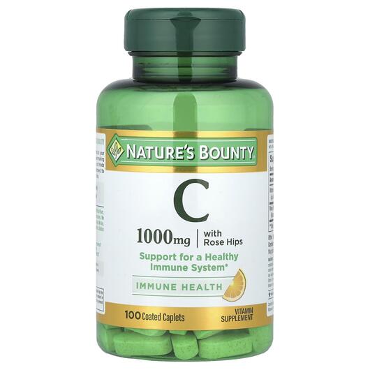 Основное фото товара Nature's Bounty, Витамин C, C 1000 mg with Rose Hips, 100 ка