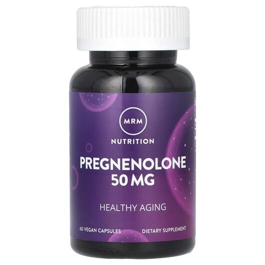 Основное фото товара MRM, Прегненолон 50 мг, Pregnenolone 50 mg, 60 капсул