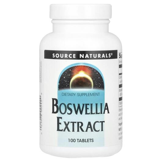 Основное фото товара Босвеллия экстракт, Boswellia Extract 100, 100 таблеток