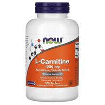 L-Carnitine 1000 mg L-Карнитин 1000 мг NOW