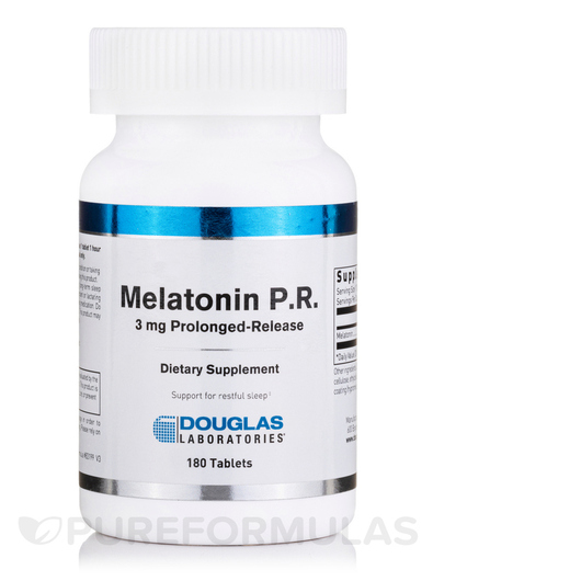 Основное фото товара Мелатонин, Melatonin P.R. 3 mg, 180 таблеток