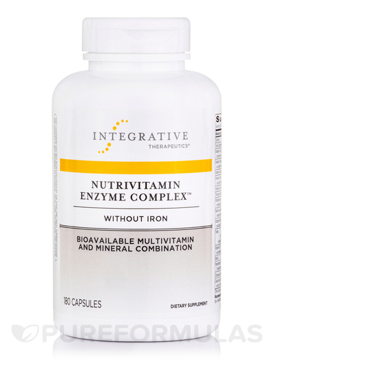 Основное фото товара Nutrivitamin Enzyme Complex Iron-Free, Витамин E Токоферолы, 180 