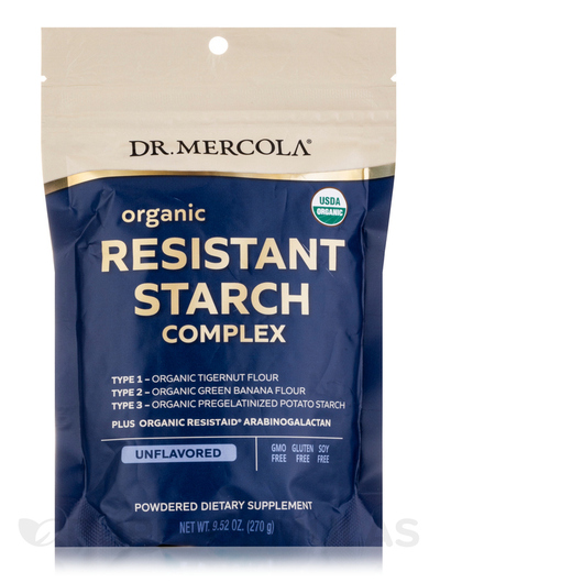 Основное фото товара Ферменты, Organic Resistant Starch Complex Unflavored, 270 г