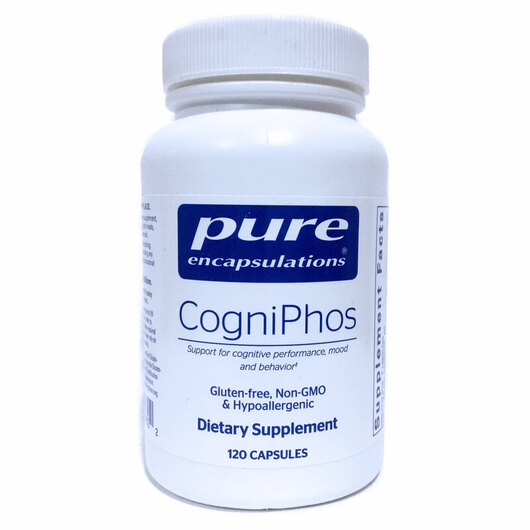 Основное фото товара Pure Encapsulations, Поддержка мозга, CogniPhos, 120 капсул