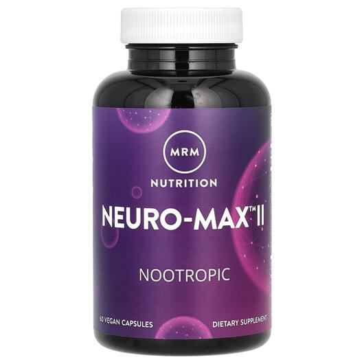 Основное фото товара MRM, Neuro-Max II, Neuro-Max II 60 Vegan, 60 капсул
