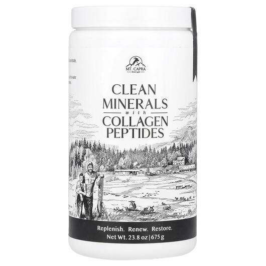 Основное фото товара Mt. Capra, Коллаген, Clean Minerals with Collagen Peptides, 675 г
