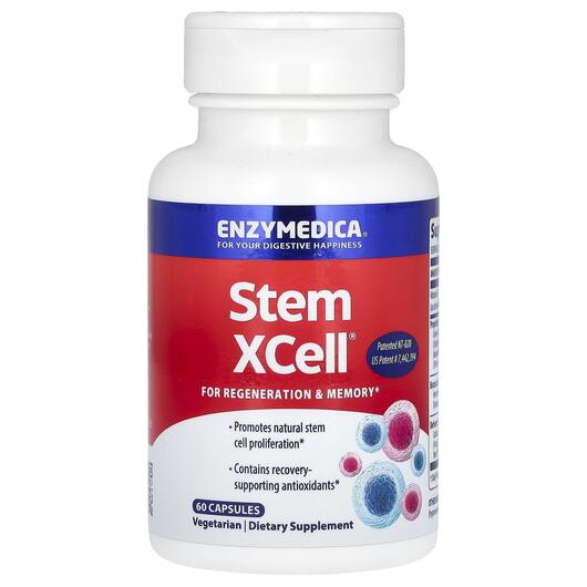 Основное фото товара Enzymedica, Клеточное здоровье, Stem XCell, 60 капсул