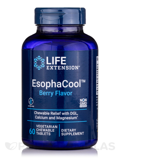 Основное фото товара Кальций Магний, EsophaCool Berry Flavor, 60 таблеток