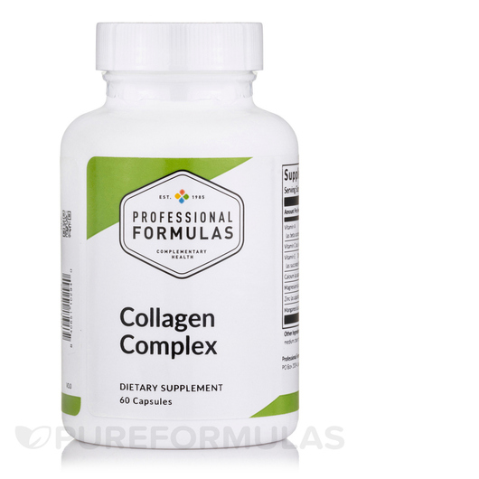 Основное фото товара Professional Formulas, Коллаген, Collagen Complex, 60 капсул
