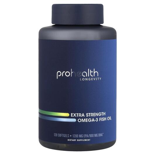 Основное фото товара Омега 3, Omega-3 Fish Oil Extra Strength, 120 капсул