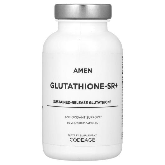 Основное фото товара CodeAge, L-Глутатион, Glutathione-SR+, 60 капсул