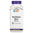 Фото товара 21st Century, Красный дрожжевой рис, Red Yeast Rice, 150 капсул