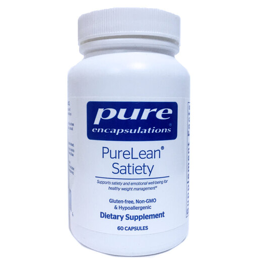 Основное фото товара Pure Encapsulations, Жиросжигатели, PureLean Satiety, 60 капсул
