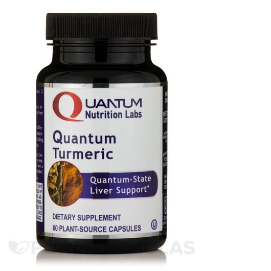 Основное фото товара Экстракт корня куркумы, Quantum Turmeric, 60 капсул