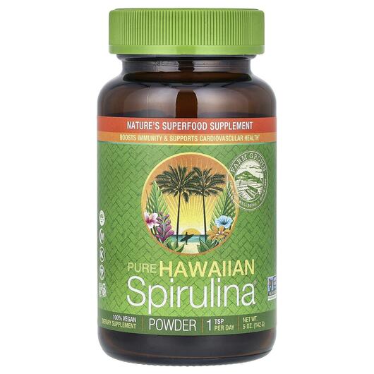 Основное фото товара Pure Hawaiian Spirulina Powder, Гавайская спирулина порошок, 142 
