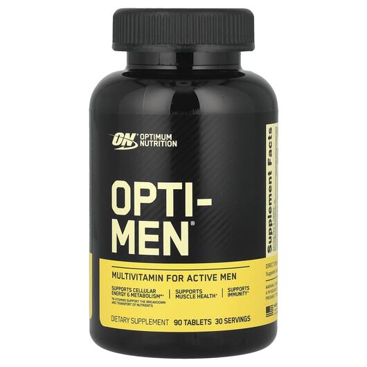 Основное фото товара Optimum Nutrition, Витамины для мужчин, Opti-Men 90, 90 таблеток