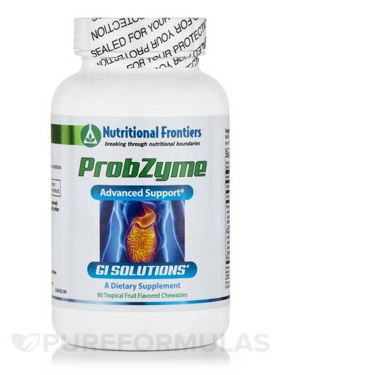 Основное фото товара Ферменты, Probzyme Tropical Fruit, 90 таблеток