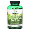 Фото товара Пассифлора, Lemon Balm Passionflower Skullcap Complex, 180 капсул