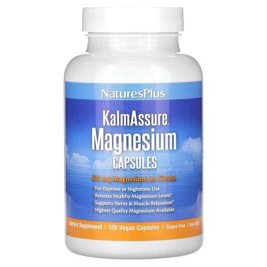 Основное фото товара Kalmassure Magnesium 400 mg 90, Kalmassure Магний 400 мг, 90 капс