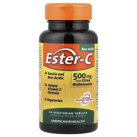 Основное фото товара Ester-C, Эстер-С с Биофлавоноидами, Ester-C 500 mg, 90 таблеток