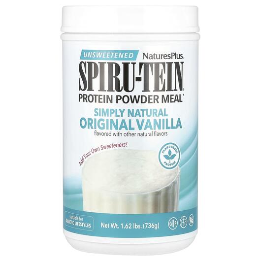 Основное фото товара Spiru-Tein High Protein Energy Meal Simply Natural, Заменитель ед