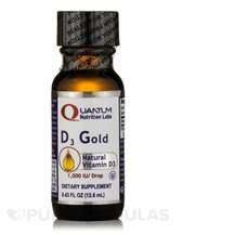 Вітамін D3 D3 Gold Quantum Nutrition Labs 12.6 мл