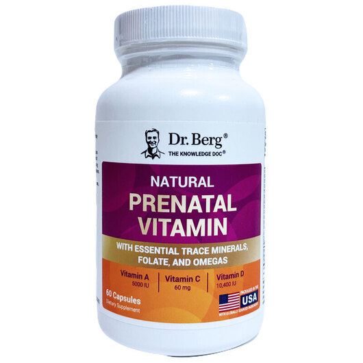 Основное фото товара Витамины для беременных, Natural Prenatal Multivitamin, 60 капсул