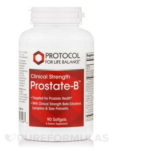 Основное фото товара Поддержка простаты, Clinical Strength Prostate-B, 90 капсул