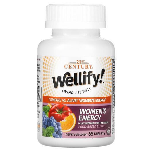 Основное фото товара Wellify! Women's Energy Multi, Мультивитамины для женщин, 65