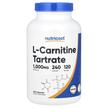 Фото товару Nutricost, L-Carnitine Tartrate 500 mg, L-Карнітин, 240 капсул