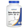 Nutricost, Beta-Alanine 3400 mg, Бета-аланін, 240 капсул