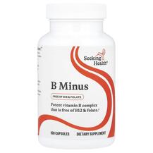 B-Minus B-Комплекс без фолиевой и B12 Seeking Health