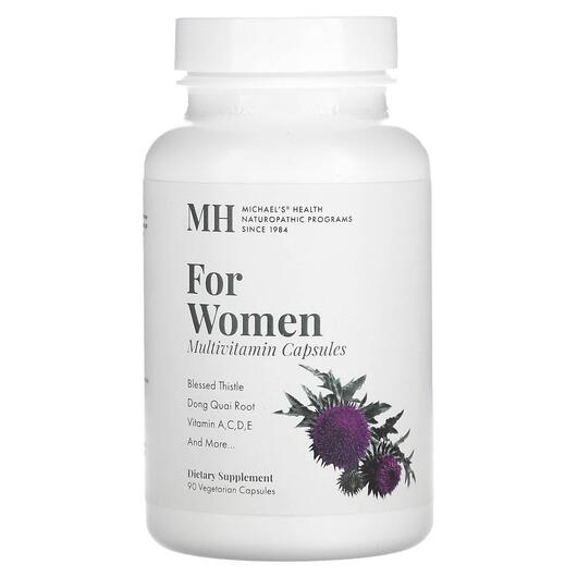 Основне фото товара MH, For Women Multivitamin, Вітаміни для жінок, 90 капсул