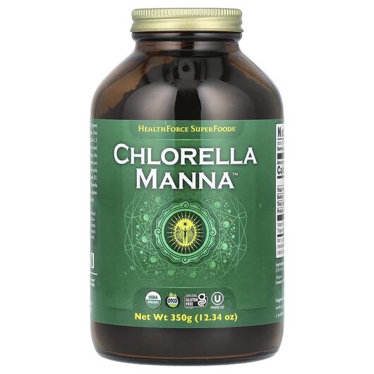 Основное фото товара HealthForce Superfoods, Хлорелла Манна, Chlorella Manna, 300 г