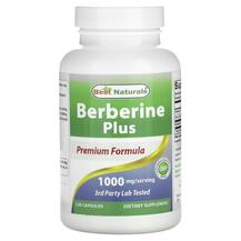 Berberine Plus 1000 mg Берберин Best Naturals Berberine Plus 1000 mg Берберин Best Naturals