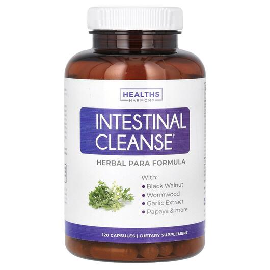 Основное фото товара Healths Harmony, Детокс и очистка, Intestinal Cleanse, 120 капсул