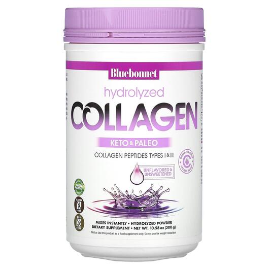 Основное фото товара Коллаген, Hydrolyzed Collagen Powder Unflavored, 300 г