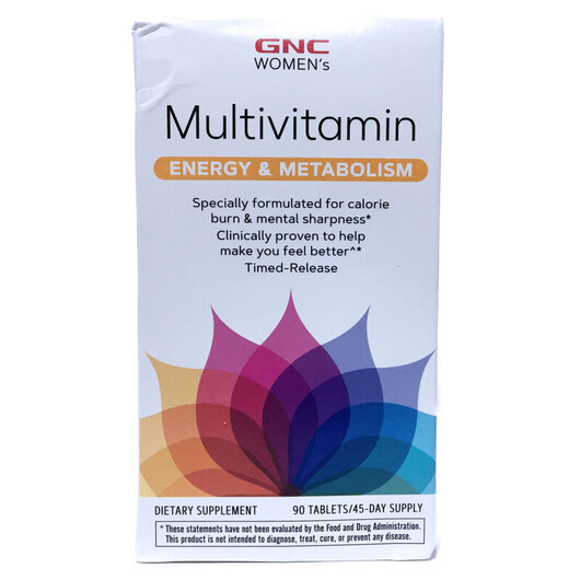 Основное фото товара Multivitamin Energy & Metabolism, Витамины для женщин, 90 таб